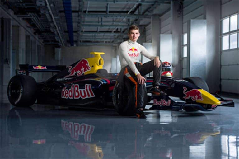 Verstappen, né pour la course