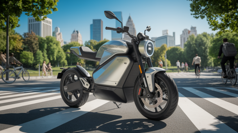 La moto électrique, une solution de mobilité durable ?